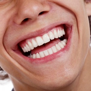 Close up Male Smile